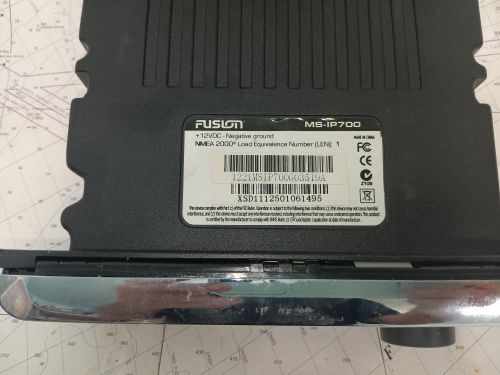 Boaters' Resale Shop of TX 2407 1747.04 FUSION MS-IP700 MARINE iPOD/STEREO ONLY, US $221.98, image 3