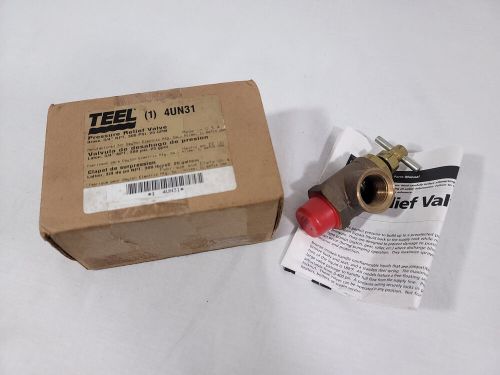 Teel 4UN31 brass pressure relief valve 3/4" NPT 300 PSI 25 GPM, US $70.00, image 7