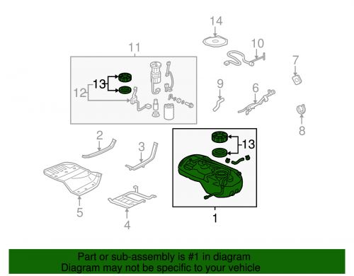 Genuine Kit Fueltankcomp 17044-SJC-A10, US $1,829.30, image 2