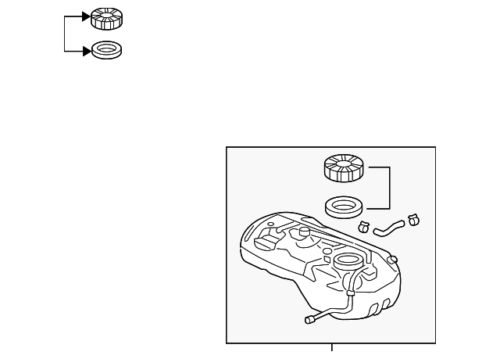 Genuine Kit Fueltankcomp 17044-SJC-A10, US $1,829.30, image 3