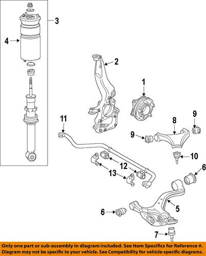 Land rover oem lr029306 suspension control arm/control arm