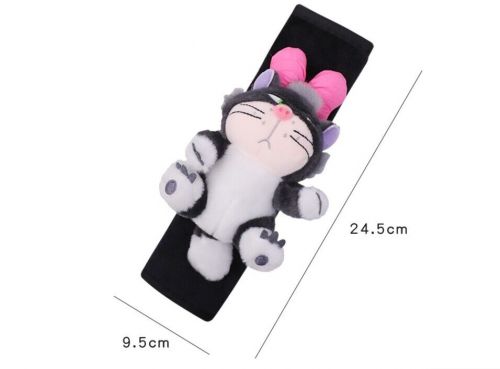 2Pcs Car Seat Belt Shoulder Covers Cute Cat Doll Snoopy Shoulder Pads 22.5CM, US $14.39, image 4