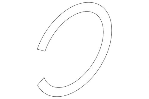 Genuine ford drive axle lock ring l1mz-3b498-e