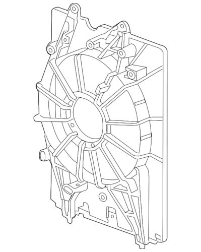 Genuine Honda Fan Shroud 19015-RN0-A01, US $82.24, image 3