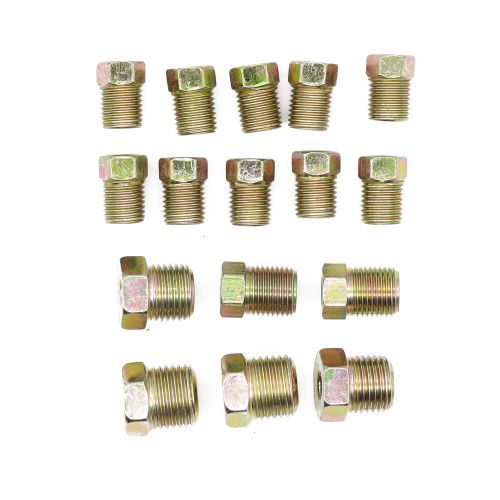 25 Foot Coil Roll All Size Fittings Steel Nickel Brake Line Tubing Kit 3/16 Od, US $16.99, image 3