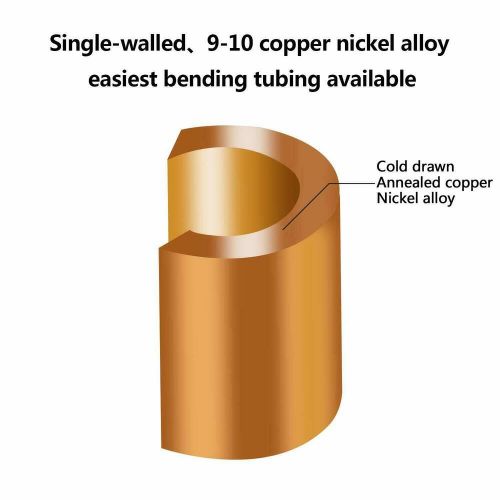 25 Foot Coil Roll All Size Fittings Steel Nickel Brake Line Tubing Kit 3/16 Od, US $16.99, image 6