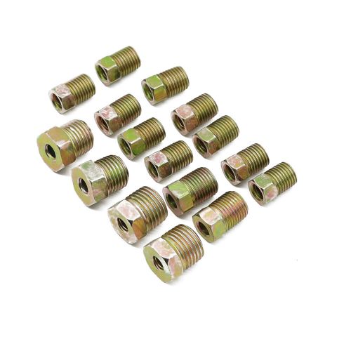 25 Foot Coil Roll All Size Fittings Steel Nickel Brake Line Tubing Kit 3/16 Od, US $16.99, image 7