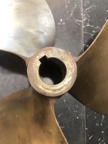 Vintage Chris-Craft 13” Boat Propeller 1014 RH 8 63 EQUI-POISE T-36 1” Shaft, US $179.95, image 4