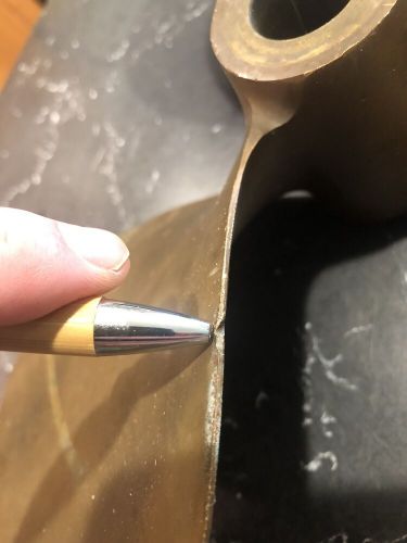 Vintage Chris-Craft 13” Boat Propeller 1014 RH 8 63 EQUI-POISE T-36 1” Shaft, US $179.95, image 7