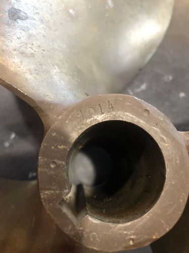 Vintage Chris-Craft 13” Boat Propeller 1014 RH 8 63 EQUI-POISE T-36 1” Shaft, US $179.95, image 17