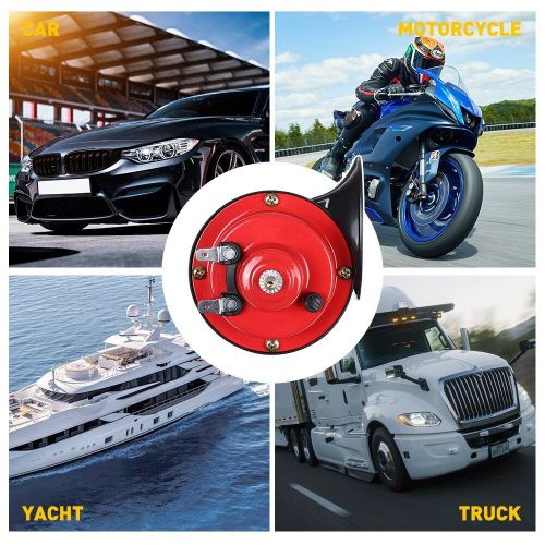 300DB Super Train Horn For Trucks SUV Car-Boat Motorcycles 12V Universal 2SET, US $24.99, image 4