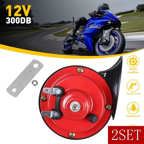300DB Super Train Horn For Trucks SUV Car-Boat Motorcycles 12V Universal 2SET, US $24.99, image 11