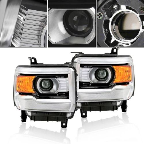 Headlights Assembly FOR 2014-2019 GMC Sierra W/ Projector Driver+ Passenger EXC, US $194.99, image 10