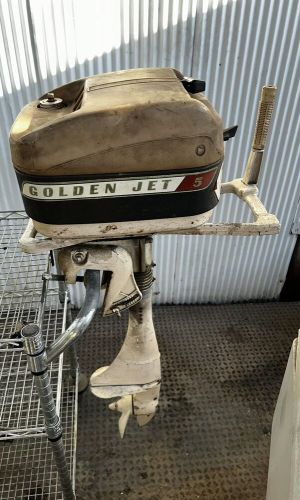 Vintage Eska Golden Jet 5 Outboard Motor - Rare Survivor, US $150.00, image 19