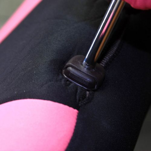 For Mazda New Car Seat Covers Floor Mats Set Black and Pink Flat Cloth, US $50.26, image 2