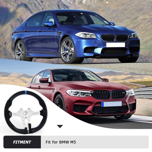 LOSCEHN Nappa Leather Steering Wheel For BMW M5 F10 F90 M6 F06 F12 F13 M8 F92, US $289.99, image 2