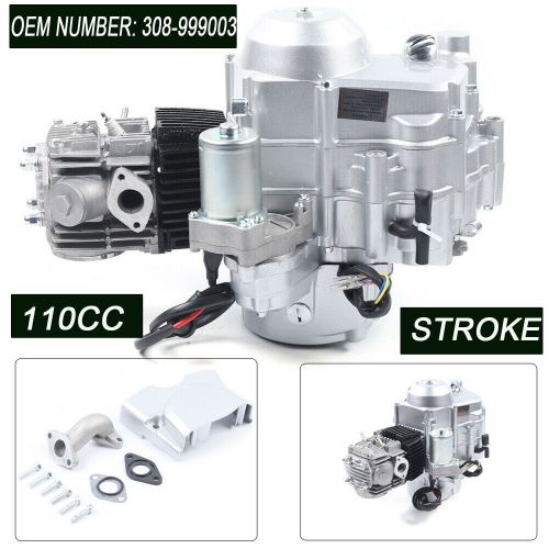 110CC 4Stroke Electric Start Auto Engine Motor Fit ATV GO Kart Taotao 308-999003, US $211.01, image 19