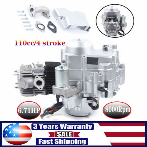 110CC 4Stroke Electric Start Auto Engine Motor Fit ATV GO Kart Taotao 308-999003, US $211.01, image 24