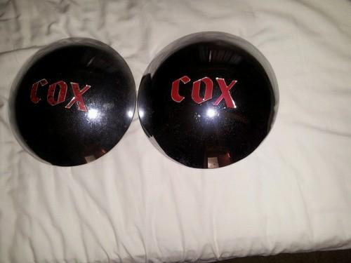 Vintage cox hubcap.8".for boat trailer