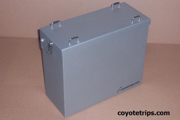 Motorcycle Aluminum Pannier, 33 liters, Hinged Lid; BMW GS, KLR, Tiger, Tenere, US $255.00, image 2