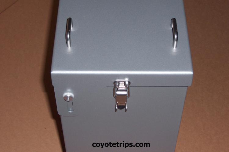 Motorcycle Aluminum Pannier, 33 liters, Hinged Lid; BMW GS, KLR, Tiger, Tenere, US $255.00, image 3