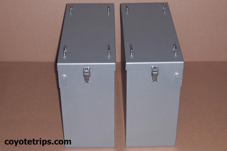 Motorcycle Aluminum Pannier, 33 liters, Hinged Lid; BMW GS, KLR, Tiger, Tenere, US $255.00, image 5