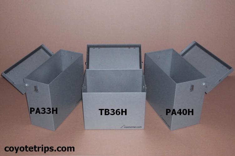 Motorcycle Aluminum Pannier, 33 liters, Hinged Lid; BMW GS, KLR, Tiger, Tenere, US $255.00, image 7