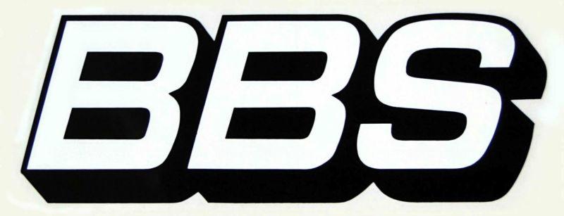Bbs - vinyl decal sticker! many colors!!!!