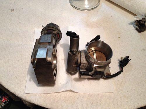 Bbk 70mm throttle body /egr spacer power plus 5.0 mustang 87-93