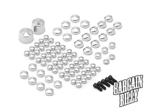 Motorcycle chrome bolt topper kit for harley davidson softail twin cam 2007 & up