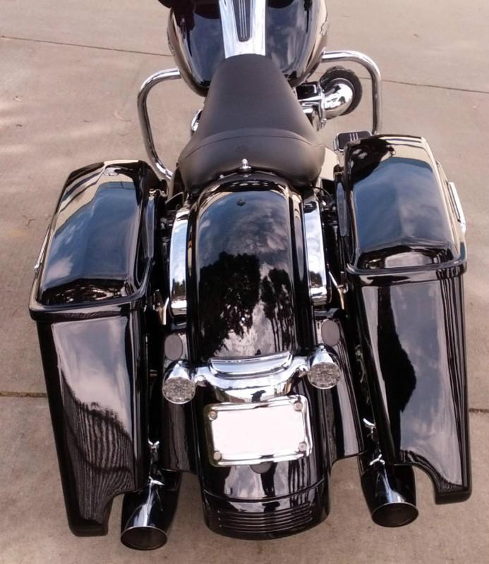 Extended Hard Saddlebags Harley ROAD KING STREET GLIDE ELECTRA GLIDE ROAD GLIDE, US $850.00, image 11