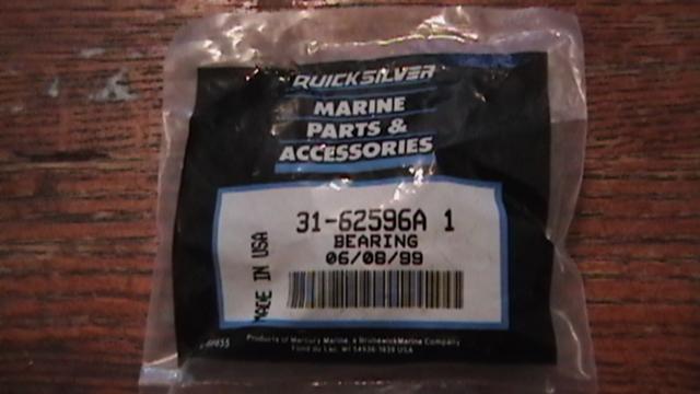 New mercury mariner quicksilver caged roller bearing kit 31-62596a1 3162596a1