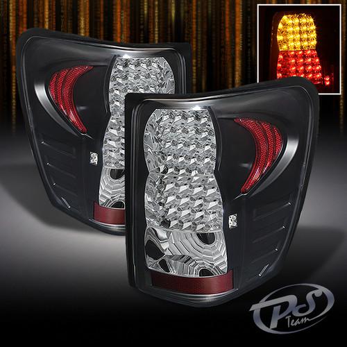 Buy 9904 JEEP GRAND CHEROKEE SUV LED BLACK TAIL LIGHTS BRAKE LAMPS