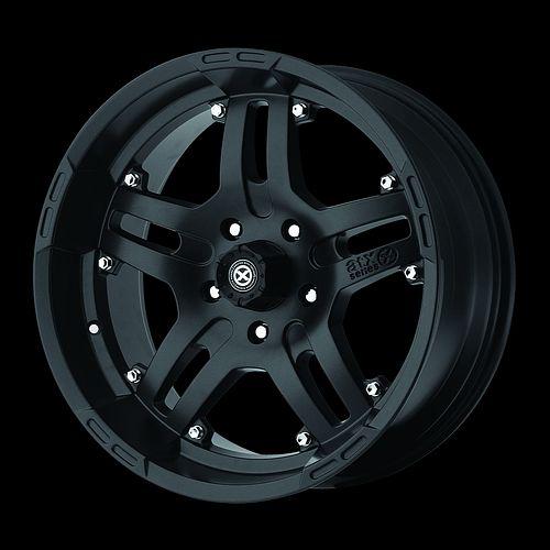 17" x 9" american racing ax181 ford expedition f-150 navigator black wheels rims