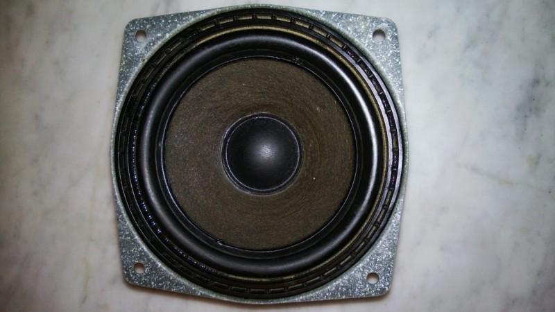 Oem bmw 5" speakers germany 40w 4 ohm e32 91 750il 1991 kick panel 1386547