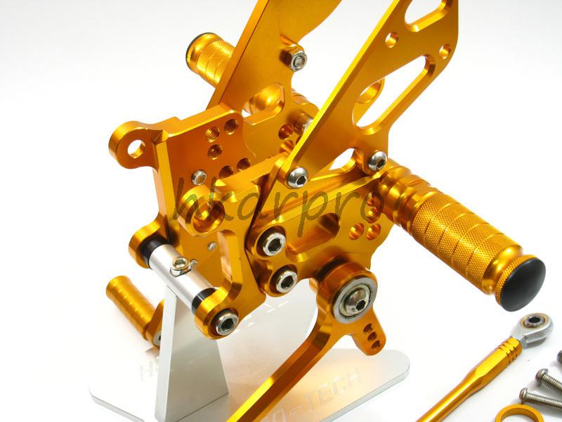 CNC adjustable Rearsets Aprilia RSV4 / RSV4 FACTORY GOLD 2009 - 2010 2011 - 2012, US $99.99, image 2