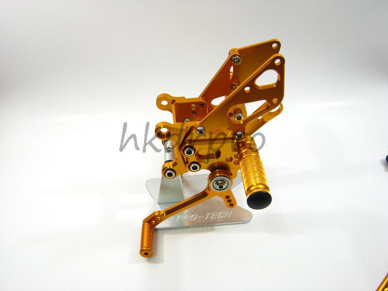 CNC adjustable Rearsets Aprilia RSV4 / RSV4 FACTORY GOLD 2009 - 2010 2011 - 2012, US $99.99, image 3