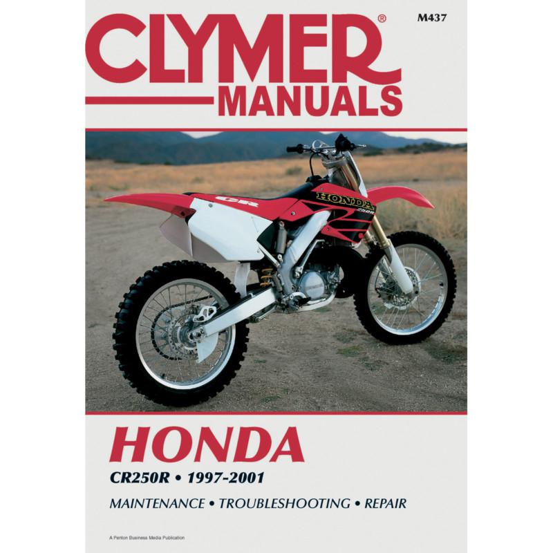 Clymer m437 repair service manual honda cr250r 1997-2001
