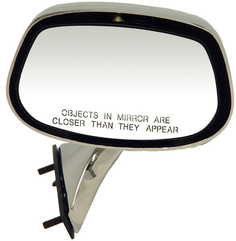Side view mirror right caprice,custom cruiser. manual chrome platinum# 1270553