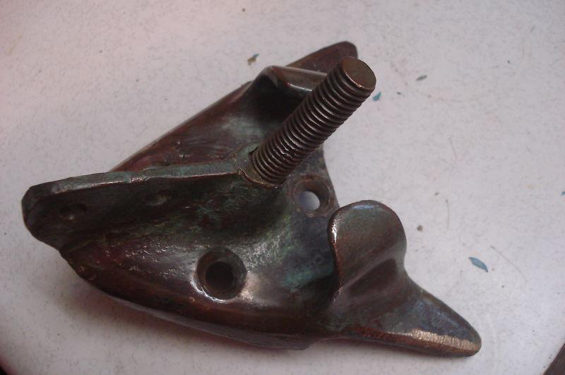 Vintage antique bronze front cap boat hardware for vhull boat neat piece