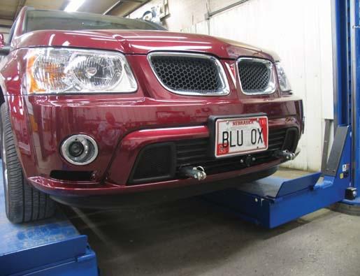 Blue ox bx3233 base plate for pontiac torrent 08-09 camper trailer rv