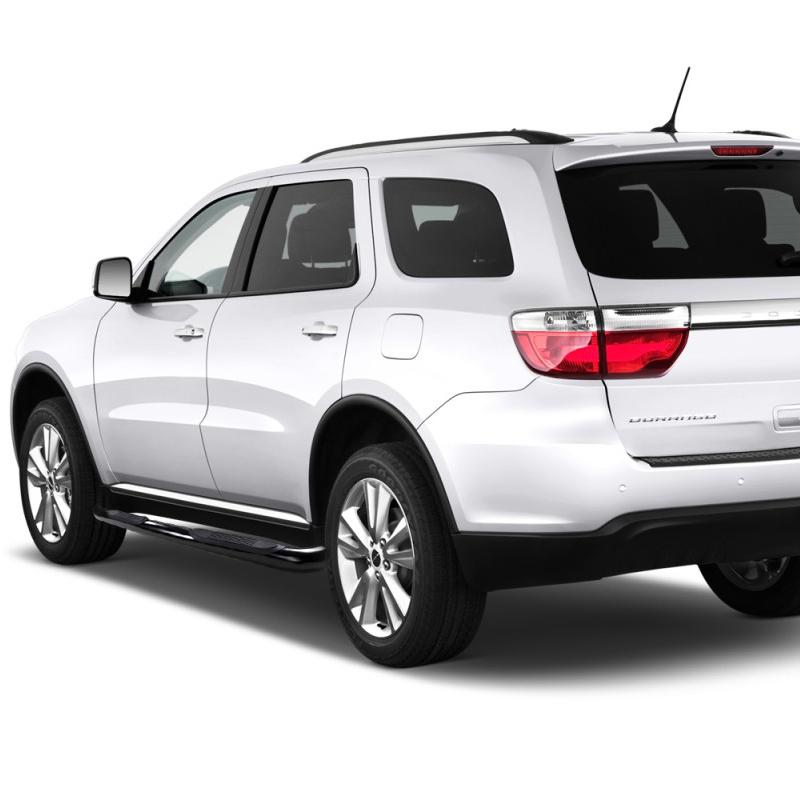 2011-2013 Dodge Durango Black Side Steps Step Running Boards Nerf Bars Bar 3