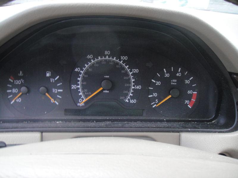 99 mercedes e320 speedometer 210 type cluster e320 e430 mph 71034