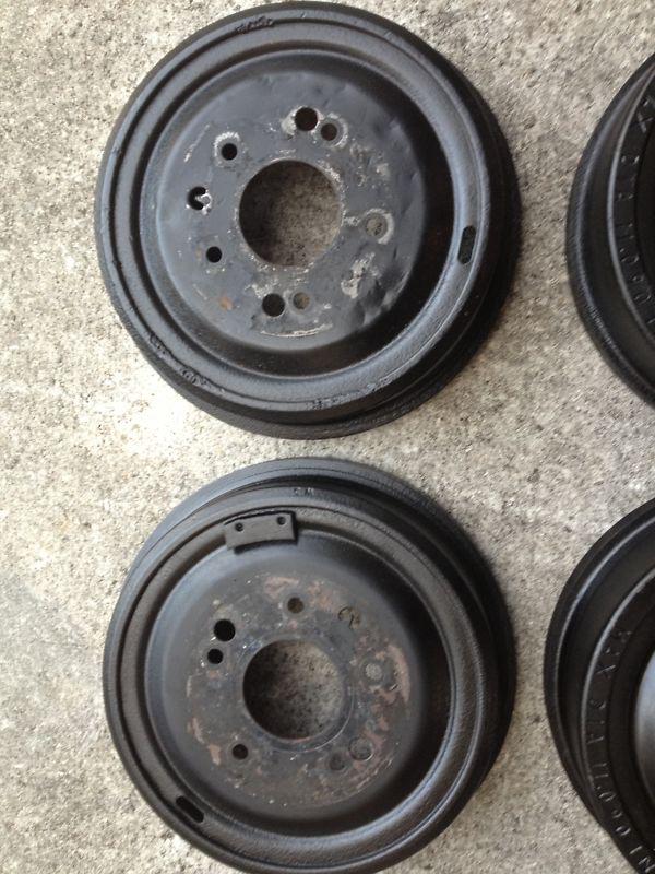 Buy 1963 63 1964 64 Chevrolet Corvette Brake Drum Set Nice Painted