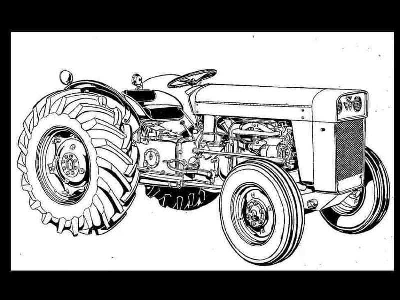 Massey ferguson to-35 mf 202 204 tractor parts manuals  and part number lists