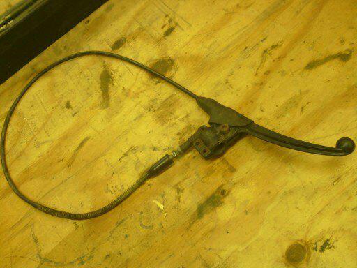 Kawasaki kdx175 80-82 clutch lever and cable