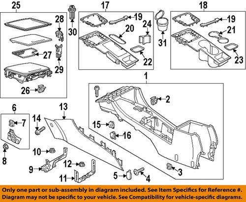 Volkswagen oem 561864263nkig console-trim assembly