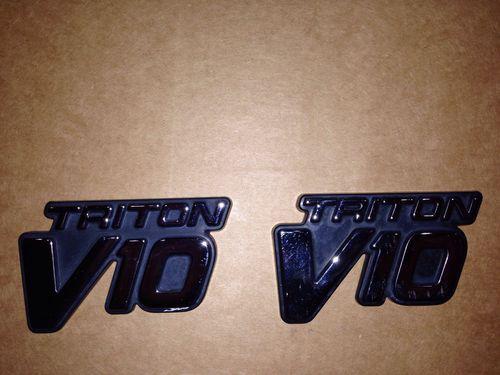 Superduty "v10" emlem