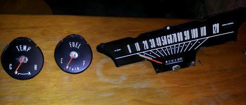 1965 ford mustangs dash gauge parts 