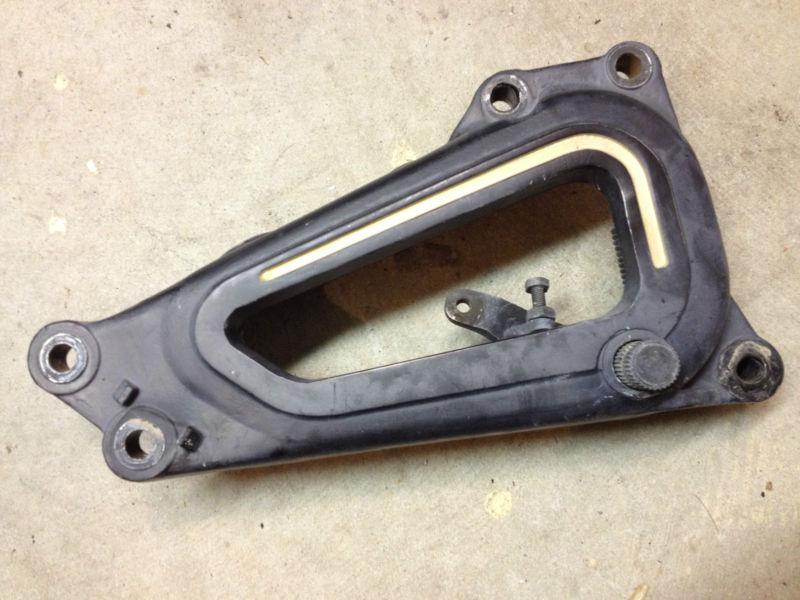 Buy 1983 Yamaha Virago XV750 Midnight Right Foot Peg Bracket Exhaust in